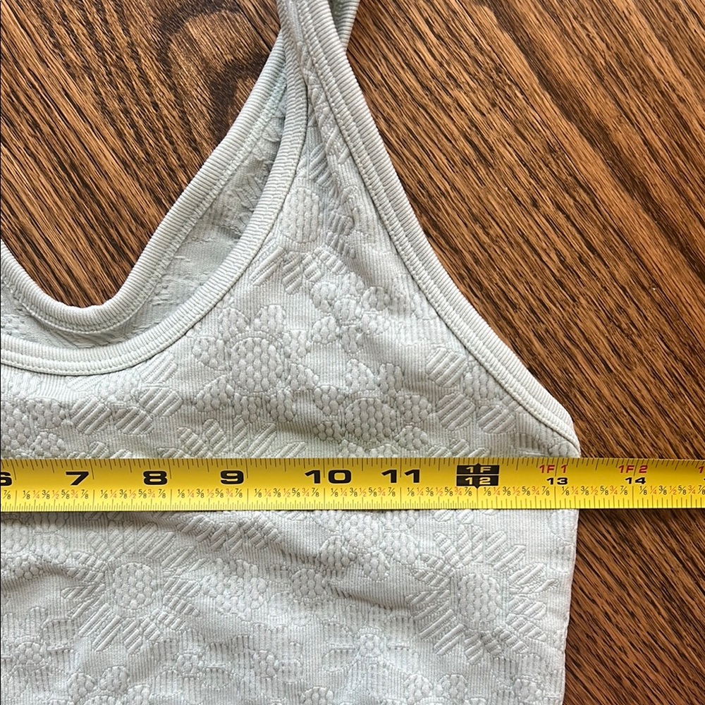 Women’s Textured Sports Bras Seamless Stretch Activewear Yoga Workout  Barbie - Picture 5 of 8